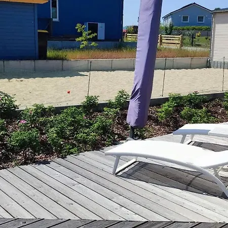 度假居 Wildrose Mit Sauna Und Beachfussballplatz